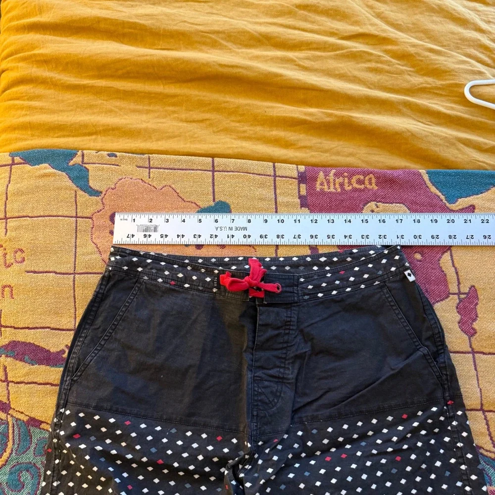 TCSS The Critical Slide Society‎ Mens Black Diamond Print Board Shorts Size 34